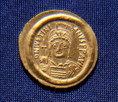 Coin of King Totila by Ostrogothic